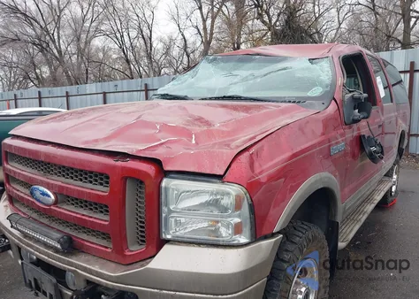 2005 Ford Excursion Eddie Bauer from USA, damaged, VIN 1FMSU45P75ED12851